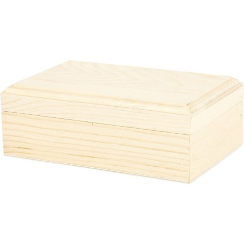 Pudełko z drewna na Biżuterię 14x9x5 cm Pudełko z drewna na Biżuterię 14x9x5 cm