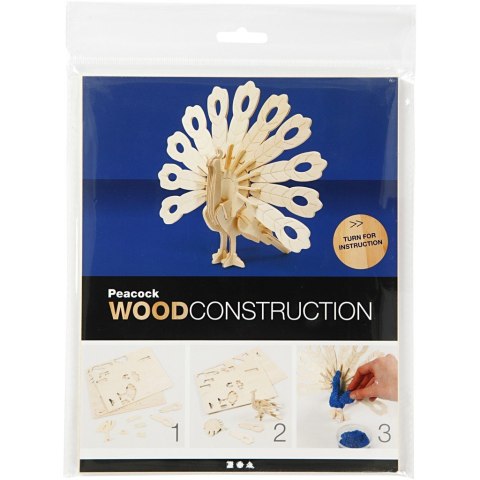 Puzzle 3D drewniane, paw Puzzle 3D drewniane, paw