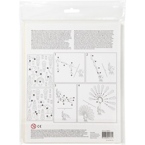 Puzzle 3D drewniane, paw Puzzle 3D drewniane, paw