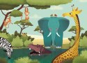 Puzzle Wertykalne Sawanna 24 elementy