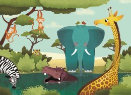 Puzzle Wertykalne Sawanna 24 elementy
