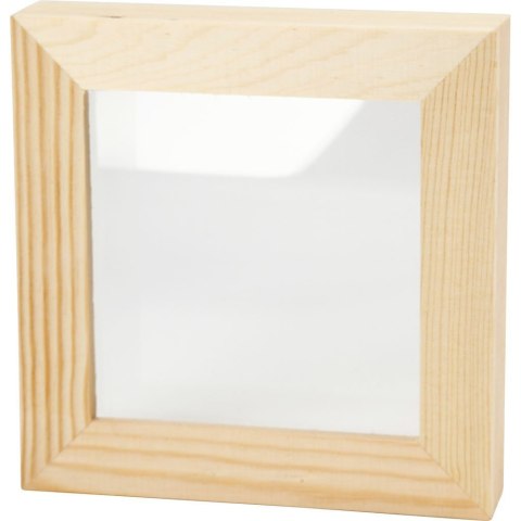 Ramka 3D, 12,3x12,3 cm, głębokość 2,5 cm Ramka 3D, 12,3x12,3 cm, głębokość 2,5 cm