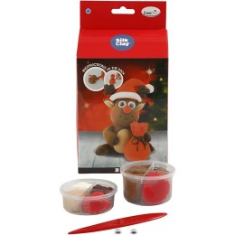 Reniferek z masy Silk Clay