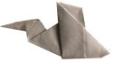 Scenka z Dinozaurami Origami