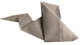 Scenka z Dinozaurami Origami