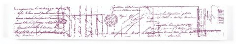 Stempel Manuskrypt Stempel Manuskrypt