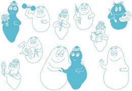 Stempelki BARBAPAPA