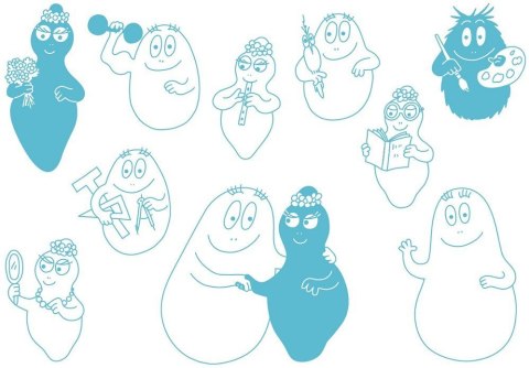 Stempelki BARBAPAPA Stempelki BARBAPAPA