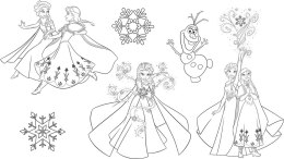 Stempelki Disney Kraina Lodu