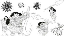 Stempelki Disney Vaiana: Skarb oceanu