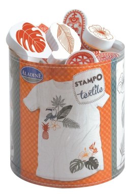 Stempelki do tkanin Tropikalne