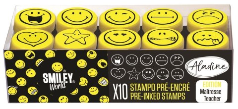 Stemple Easy Smiley Emotki 10 szt. Stemple Easy Smiley Emotki 10 szt.