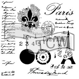 Szablon Carte Postale 30,5 cm