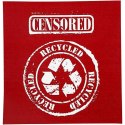Szablon Sitodruk CENSORED RECYCLED 22x21