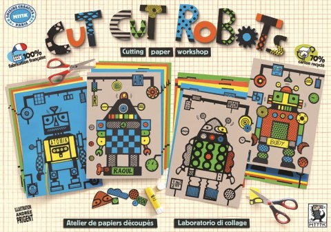 Wycinanki z kartonu Roboty Wycinanki z kartonu Roboty