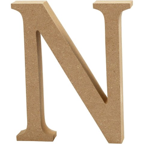 Litera N z MDF H: 13 cm
