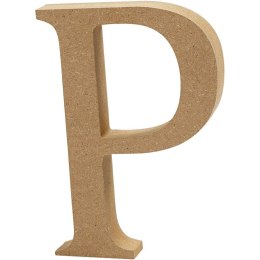 Litera P z MDF H: 13 cm