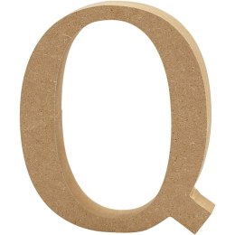 Litera Q z MDF H: 13 cm