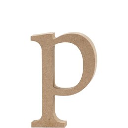 Litera p z MDF H: 12,8 cm