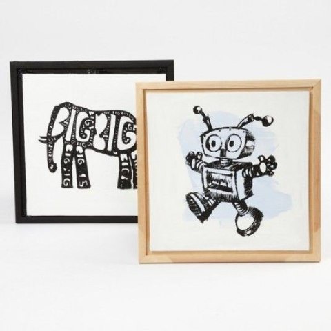 Szablon Sitodruk Robot 22x21 cm Szablon Sitodruk Robot 22x21 cm