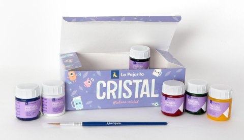 Zestaw Farb do Szkła 6szt. po 25 ml Zestaw Farb do Szkła 6szt. po 25 ml
