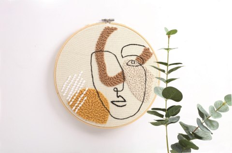 Zestaw do haftowania Punch Needle Line Art