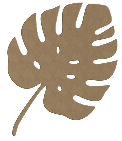 Dekoracja z MDF Liść Monstery 35x24 cm Dekoracja z MDF Liść Monstery 35x24 cm