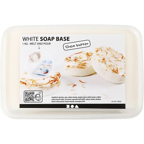 Gotowa baza mydlana Shea butter 1 kg Gotowa baza mydlana Shea butter 1 kg