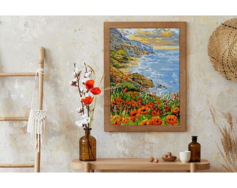 Obraz do Malowanie po Numerach 40x50 Brzeg Obraz do Malowanie po Numerach 40x50 Brzeg