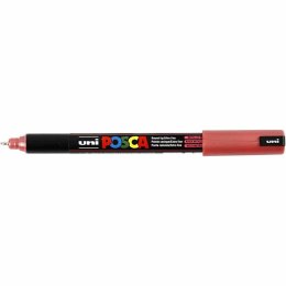 Marker POSCA 0,7 mm Metaliczny Czerwony