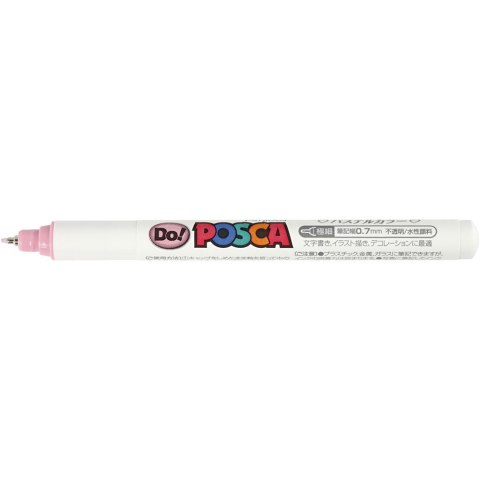 Marker POSCA 0,7 mm Pastelowy Różowy Marker POSCA 0,7 mm Pastelowy Różowy