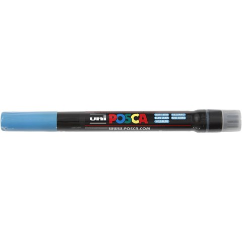 Marker POSCA z pędzelkiem Jasnoniebieski Marker POSCA z pędzelkiem Jasnoniebieski