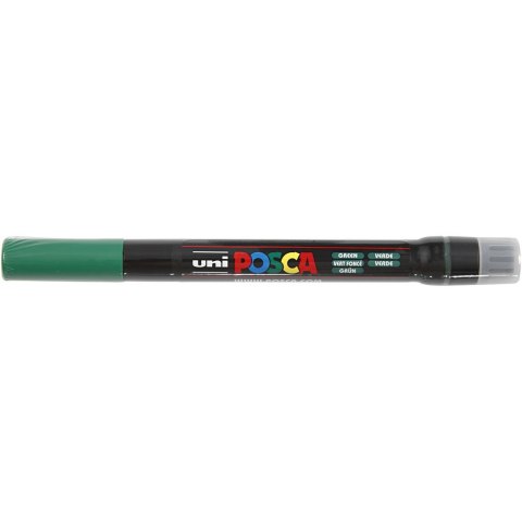 Marker POSCA z pędzelkiem Zielony Marker POSCA z pędzelkiem Zielony
