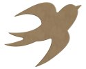 Dekoracja z MDF 3 Jaskółki Dekoracja z MDF 3 Jaskółki