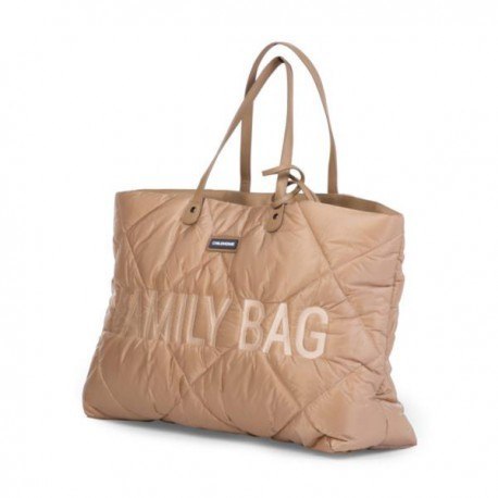 Childhome torba family bag pikowana beżowa