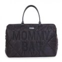 Childhome torba mommy bag pikowana czarna