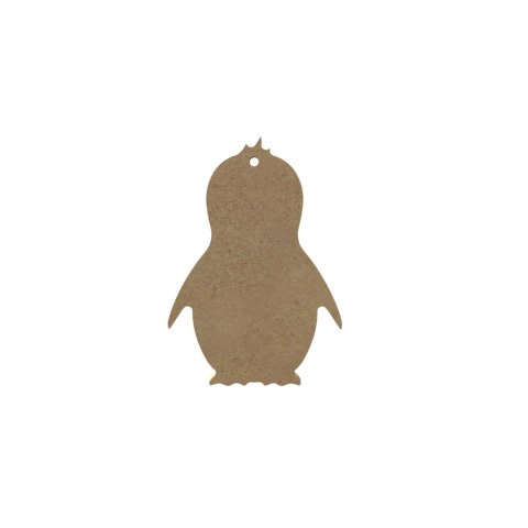 Zawieszka z MDF Pingwin 10 cm Zawieszka z MDF Pingwin 10 cm