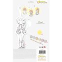 Lalka Chloe z materiału do pomalowania Lalka Chloe z materiału do pomalowania