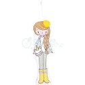 Lalka Chloe z materiału do pomalowania Lalka Chloe z materiału do pomalowania