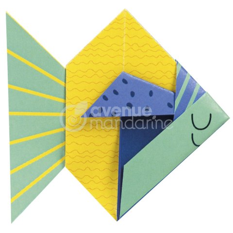 Mini Zestaw Origami Rybka Mini Zestaw Origami Rybka