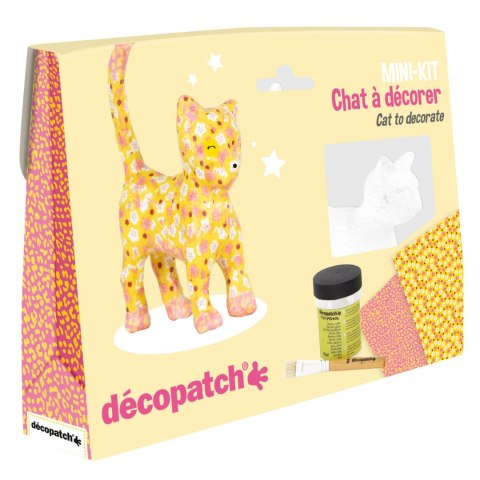 Mini Zestaw do decoupage Kotek Mini Zestaw do decoupage Kotek
