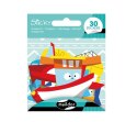 Naklejki 30 sztuk Środki Transportu Naklejki 30 sztuk Środki Transportu