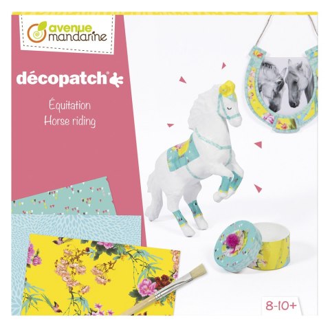 Duży Zestaw do decoupage Jeździectwo Duży Zestaw do decoupage Jeździectwo