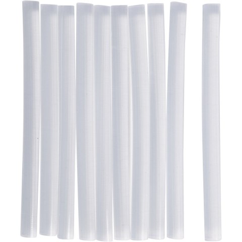 Klej na gorąco D: 7 mm, L: 10 cm 10 szt. Klej na gorąco D: 7 mm, L: 10 cm 10 szt.