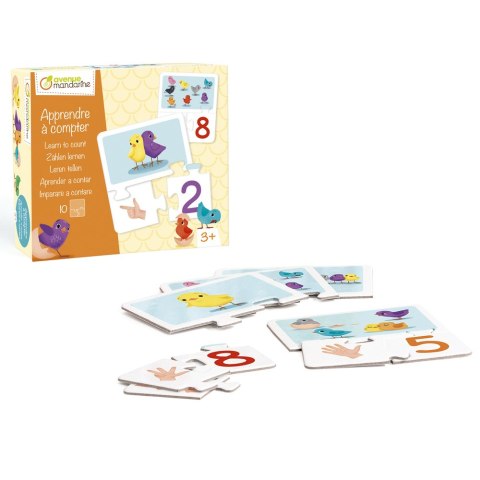 Puzzle 3-częściowe Nauka Liczenia Puzzle 3-częściowe Nauka Liczenia