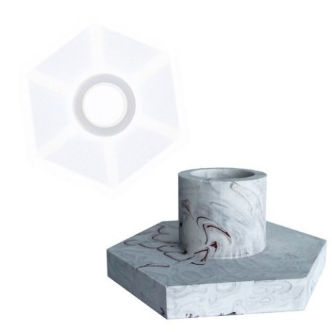Forma silikonowa Świecznik 10x5 cm Forma silikonowa Świecznik 10x5 cm