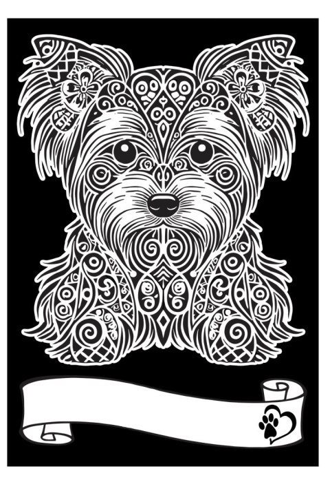 Kolorowanka Welw. A4 Yorkshire Terrier Kolorowanka Welw. A4 Yorkshire Terrier