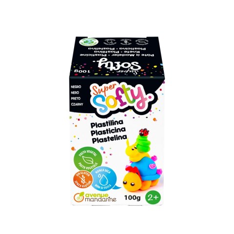 Masa Super-Softy 100g Czarna Masa Super-Softy 100g Czarna