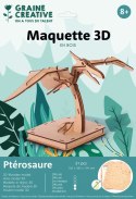 Puzzle 3D drewniane, Pterozaur Puzzle 3D drewniane, Pterozaur