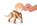 Puzzle 3D drewniane, Triceratops